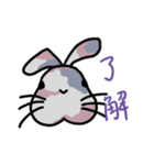 Patchwork bunny（個別スタンプ：13）
