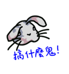 Patchwork bunny（個別スタンプ：16）