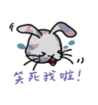 Patchwork bunny（個別スタンプ：19）
