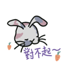 Patchwork bunny（個別スタンプ：37）