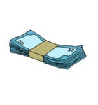 The money（個別スタンプ：3）