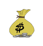 The money（個別スタンプ：7）