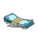 The money（個別スタンプ：21）
