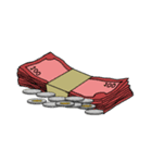 The money（個別スタンプ：22）