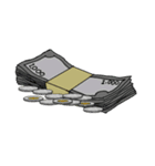 The money（個別スタンプ：24）