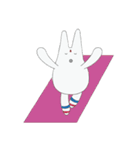 Active Eggy Bunny（個別スタンプ：5）