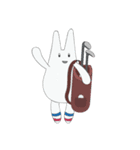 Active Eggy Bunny（個別スタンプ：9）