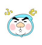 ラブ夫とホリ子（個別スタンプ：3）
