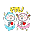 ラブ夫とホリ子（個別スタンプ：24）