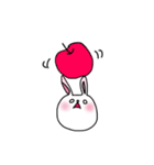 白目の、うさぎ（個別スタンプ：3）