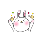 白目の、うさぎ（個別スタンプ：23）