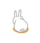 白目の、うさぎ（個別スタンプ：24）