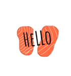 Salmon aholic（個別スタンプ：4）