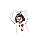 Grass head Tiffy (crayon version)（個別スタンプ：1）