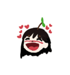 Grass head Tiffy (crayon version)（個別スタンプ：7）