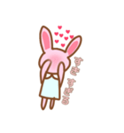 うさちゃんのヲタクスタンプ（個別スタンプ：6）