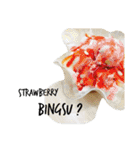 What we want to eat ？（個別スタンプ：16）