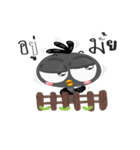 Thai black bird（個別スタンプ：8）