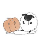 ゆるひつじかぼちゃ（個別スタンプ：16）