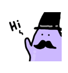 Mr. Purple Moustache（個別スタンプ：1）