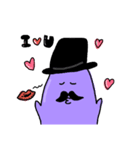 Mr. Purple Moustache（個別スタンプ：5）