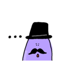 Mr. Purple Moustache（個別スタンプ：7）