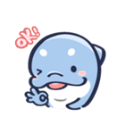 Little Blue Dolphin（個別スタンプ：3）