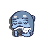 Little Blue Dolphin（個別スタンプ：7）