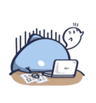Little Blue Dolphin（個別スタンプ：11）