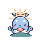Little Blue Dolphin（個別スタンプ：17）