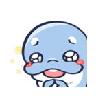 Little Blue Dolphin（個別スタンプ：24）