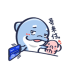 Little Blue Dolphin（個別スタンプ：30）