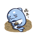 Little Blue Dolphin（個別スタンプ：31）