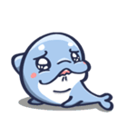 Little Blue Dolphin（個別スタンプ：32）