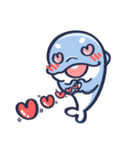 Little Blue Dolphin（個別スタンプ：33）