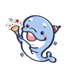 Little Blue Dolphin（個別スタンプ：34）