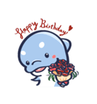 Little Blue Dolphin（個別スタンプ：35）