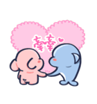 Little Blue Dolphin（個別スタンプ：37）