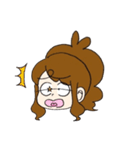 トーコちゃんの顔（個別スタンプ：3）