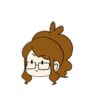 トーコちゃんの顔（個別スタンプ：7）