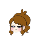 トーコちゃんの顔（個別スタンプ：13）