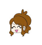 トーコちゃんの顔（個別スタンプ：24）