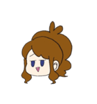 トーコちゃんの顔（個別スタンプ：26）