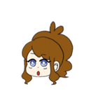 トーコちゃんの顔（個別スタンプ：31）