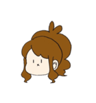 トーコちゃんの顔（個別スタンプ：33）