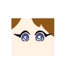 トーコちゃんの顔（個別スタンプ：36）