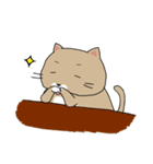 Slow Life of Chubby cat (English ver.)（個別スタンプ：13）