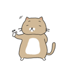 Slow Life of Chubby cat (English ver.)（個別スタンプ：14）