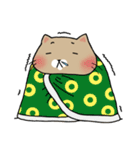 Slow Life of Chubby cat (English ver.)（個別スタンプ：32）