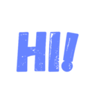 Say: Hi！（個別スタンプ：1）